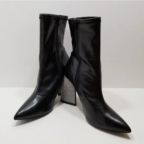 FOREVER 21 High Heel Ankle Boots 5870E1M - Picture 1 of 10